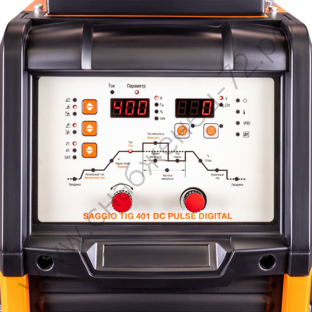 Аппарат аргонодуговой сварки SAGGIO TIG 401 DC Pulse Digital