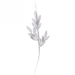Ветка декоративная «Лесная сказка» 75 см, Серебро