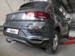Фаркоп оцинкованный Galia S105C для Skoda Octavia седан/универсал 2013-(паспорт и сертификат в комплекте)(без электрики)