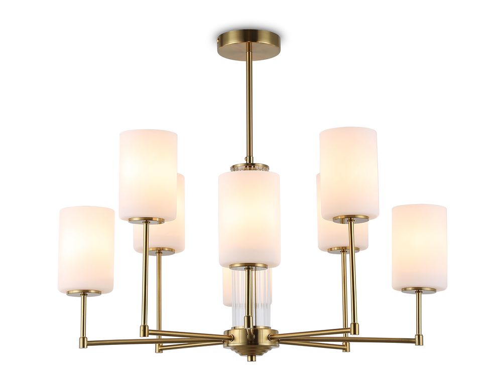 Ambrella Люстра со стеклянными плафонами на штанге Modern LH56217