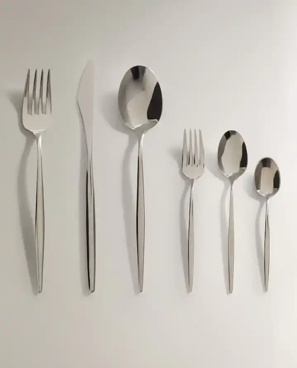 ZARA ВИЛКА ДЛЯ БРАНЧА С ТОНКОЙ РУЧКОЙ (НАБОР ИЗ 4 ШТ.)