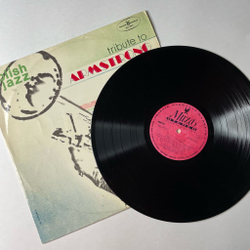 Винтажная виниловая пластинка LP Old Timers, Sami Swoi, Old Metropolitan Band, High Society Tribute To Louis Armstrong (Польша 1972)