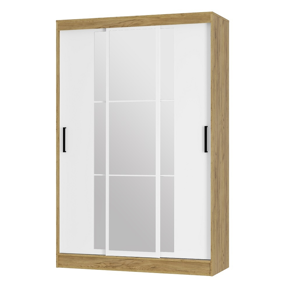 Шкаф-купе Тайм ШКК-03, крафт/белый