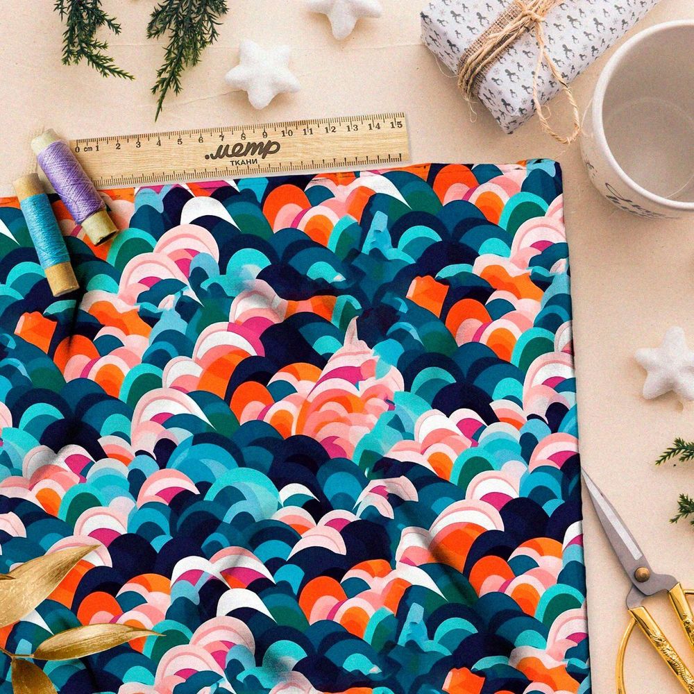 Ткань премиум дюспо чудесные приключения