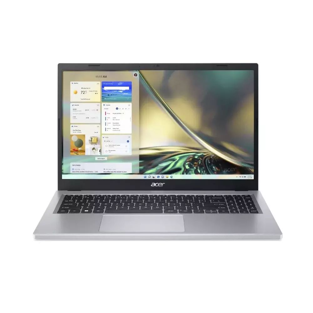 Ноутбук 15.6&amp;quot; IPS FHD Acer Aspire A315-24P-R28J silver (Ryzen 5 7520U/8Gb/256Gb SSD/noDVD/VGA int/no OS) (NX.KDEER.00C)