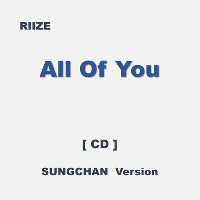 Альбом RIIZE - ALL OF YOU JAPAN Single Album SUNGCHAN Version