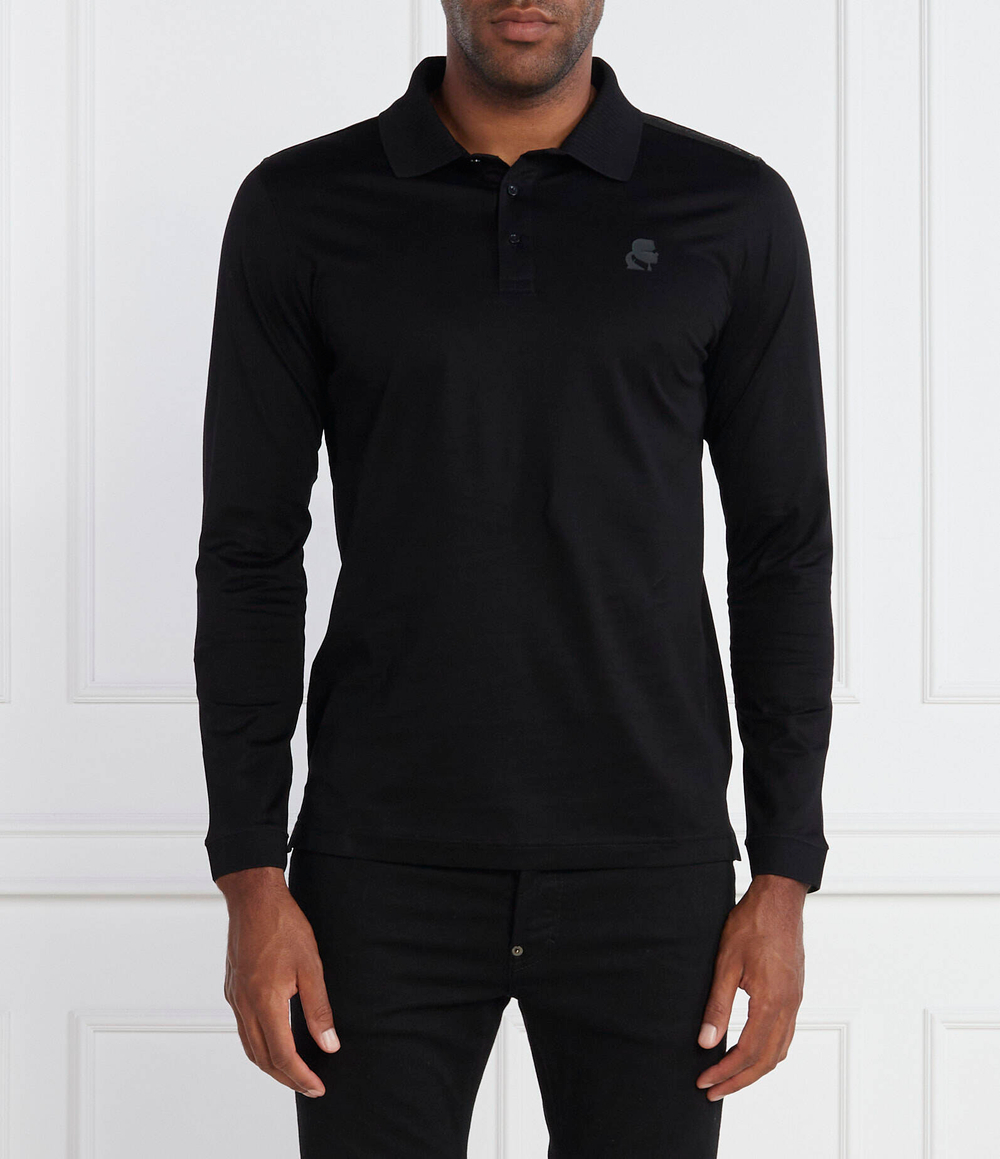 Поло LS Karl Lagerfeld - черный(745003 534200)