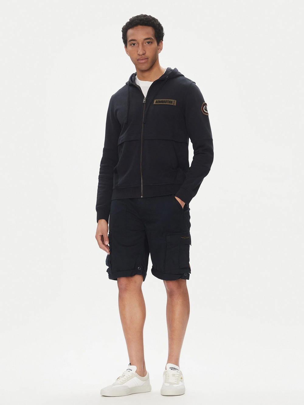 Костюм муж. Aeronautica 2013/982 синий нашивка