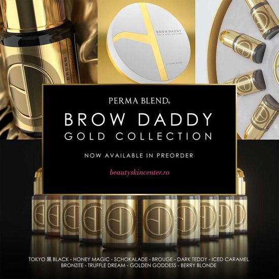 Perma Blend "DARK TEDDY" | The Brow Daddy Gold Collection