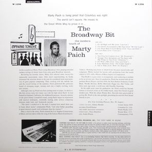 Marty Paich / The Modern Touch Of Marty Paich - The Broadway Bit (LP)