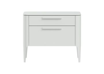 Тумба прикроватная Type 2 ящика ширина 60 см (белый)