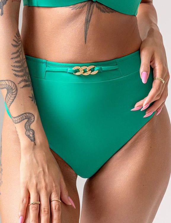 Плавки Kris Line California бразилиана High Waist (зеленый)