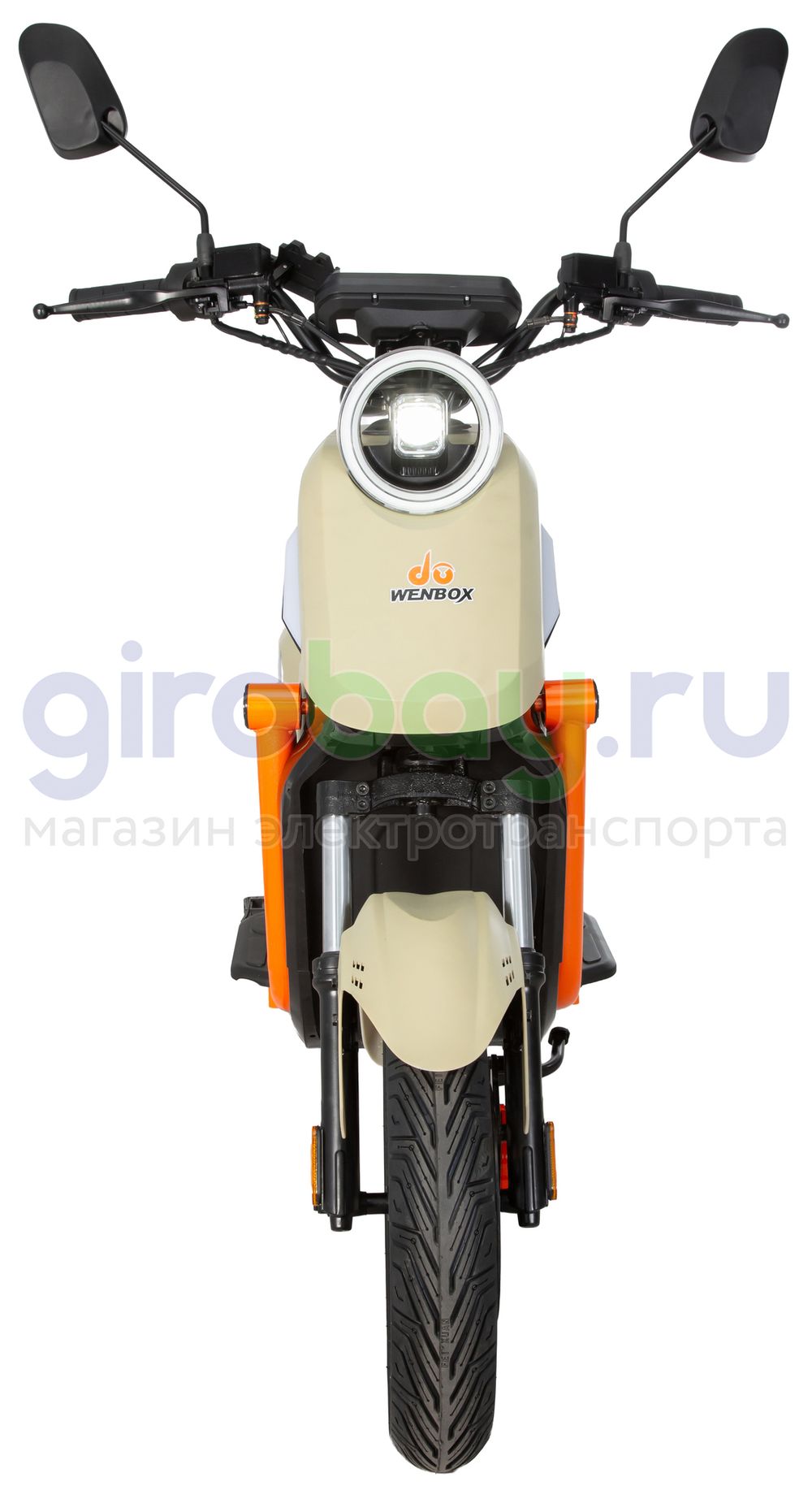 Электроскутер WENBOX U2 PRO 1500W (60V/30Ah) - Бежевый фото №8