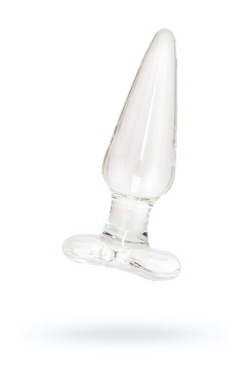 Анальная втулка из стекла (Цвет: прозрачный)