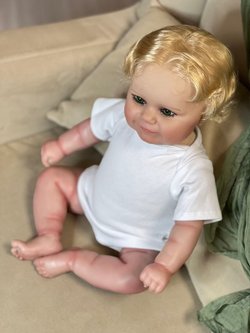 Кукла Реборн мягконабивная 50см в пакете (FA-807)