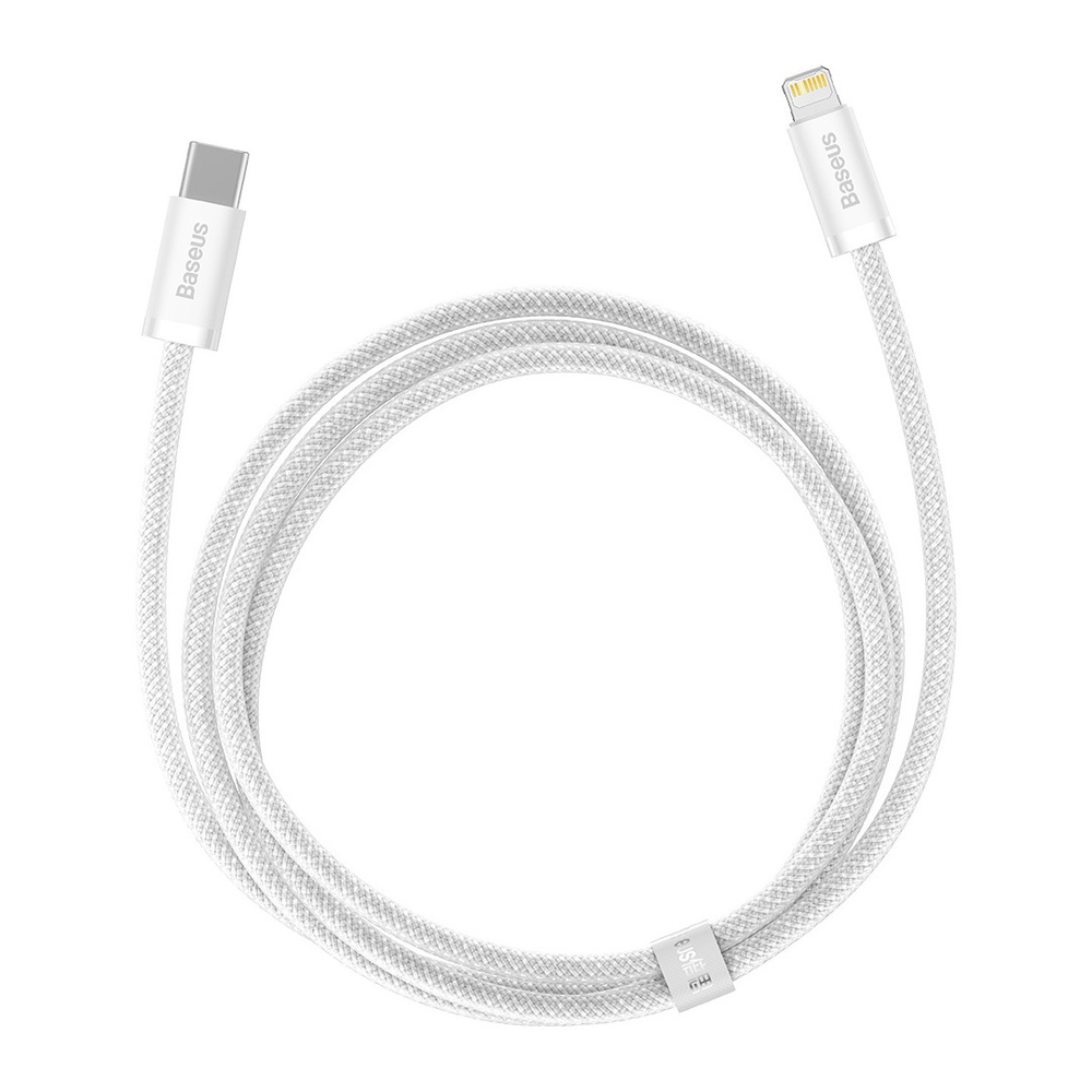 Lightning Кабель Baseus Dynamic Series Fast Charging Data Cable Type-C to iP 20W 1m - White