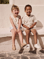 Кардиган с коротким рукавом Next AA9-510, Бежевый, Белый