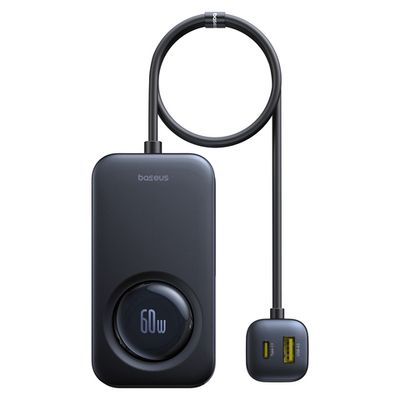 Автомобильная зарядка Baseus PrimeTrip VW1 Car Charger with Retractable Cable 3U+3C 105W