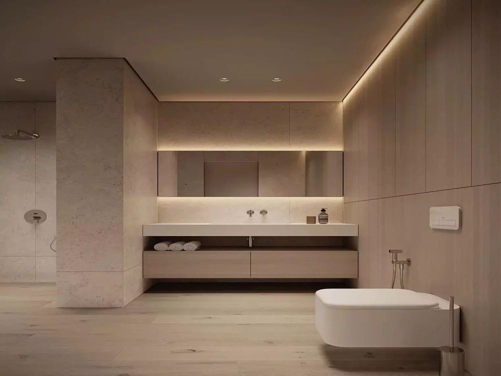 Потолочный теневой карниз Gips черный матовый, 3000x43,8x44,1 мм