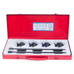 KING TONY (9BF21) Набор для стяжки пружин амортизатора, 85-270 мм, кованые крюки, 6 предметов