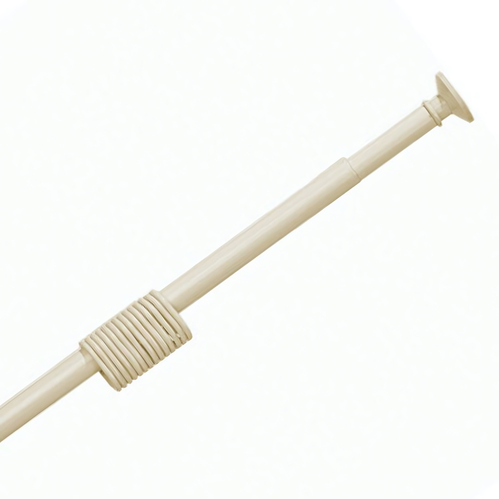 Карниз для штор МИР крем. (Прямой) 1,2м - 2,2м Росспласт РП-831