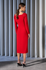 51495 Платье женское (красный)