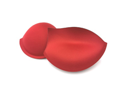 Чашки, с уступом под бретель, пуш-ап, темно-красные, (Арт: СС55-101.75), 70С, 75В, 80А