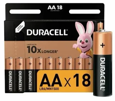 DURACELL Basic AA BL18 батарейка щелочная