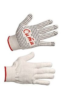 Перчатки трикотажные «Сити» с точечным ПВХ-покрытием ладони (13 класс), арт. 7.007