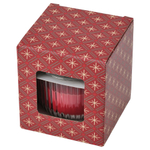 Свеча ароматическая IKEA VINTERFINT (ВИНТЕРФИНТ), Корица и сахар, Красный, 20 часов