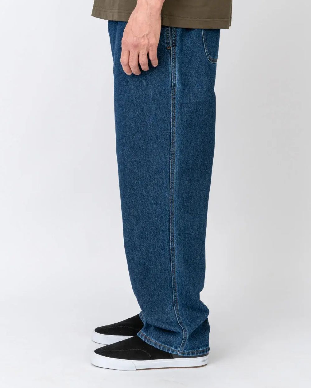 Джинсы Postaments Lazy темно-синие