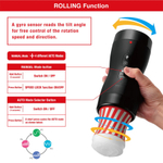 Набор мастурбатор + устройство для вращения и создания вакуума Tenga Vacuum Gyro Roller Vibrator VGR-003S