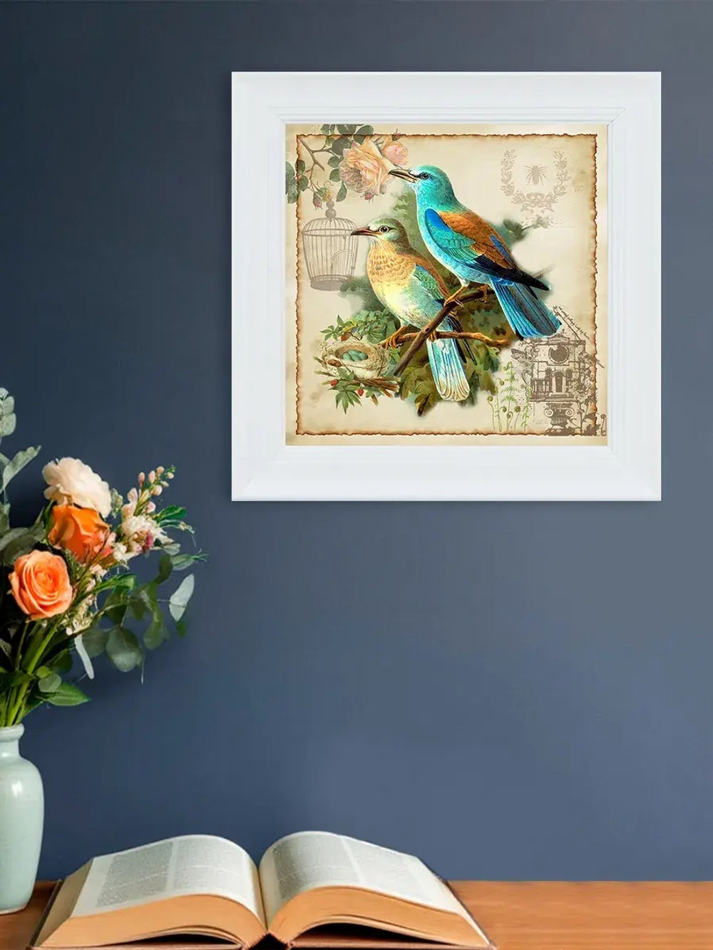 Картина на стену интерьерная на холсте 25*25 см