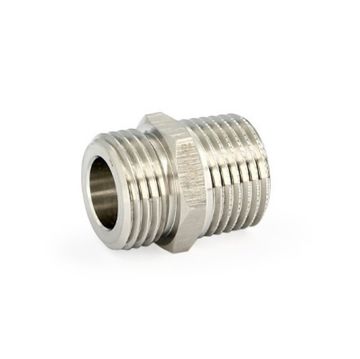 Ниппель Uni-Fitt 1" НР из нержавеющей стали 787S0400