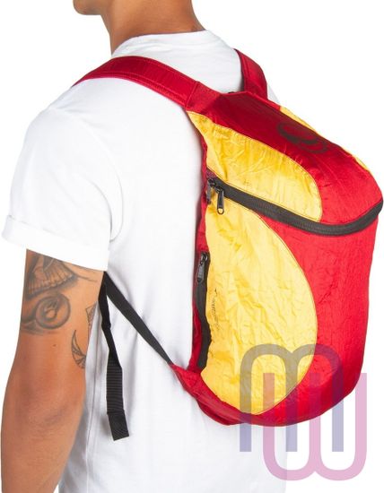 Рюкзак складной Ticket to the Moon Backpack Mini бордо-желтый