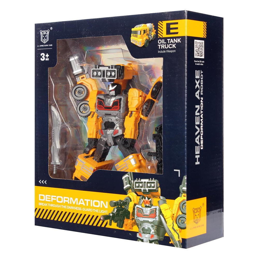 Трансформер-робот, коробка LJ1682E