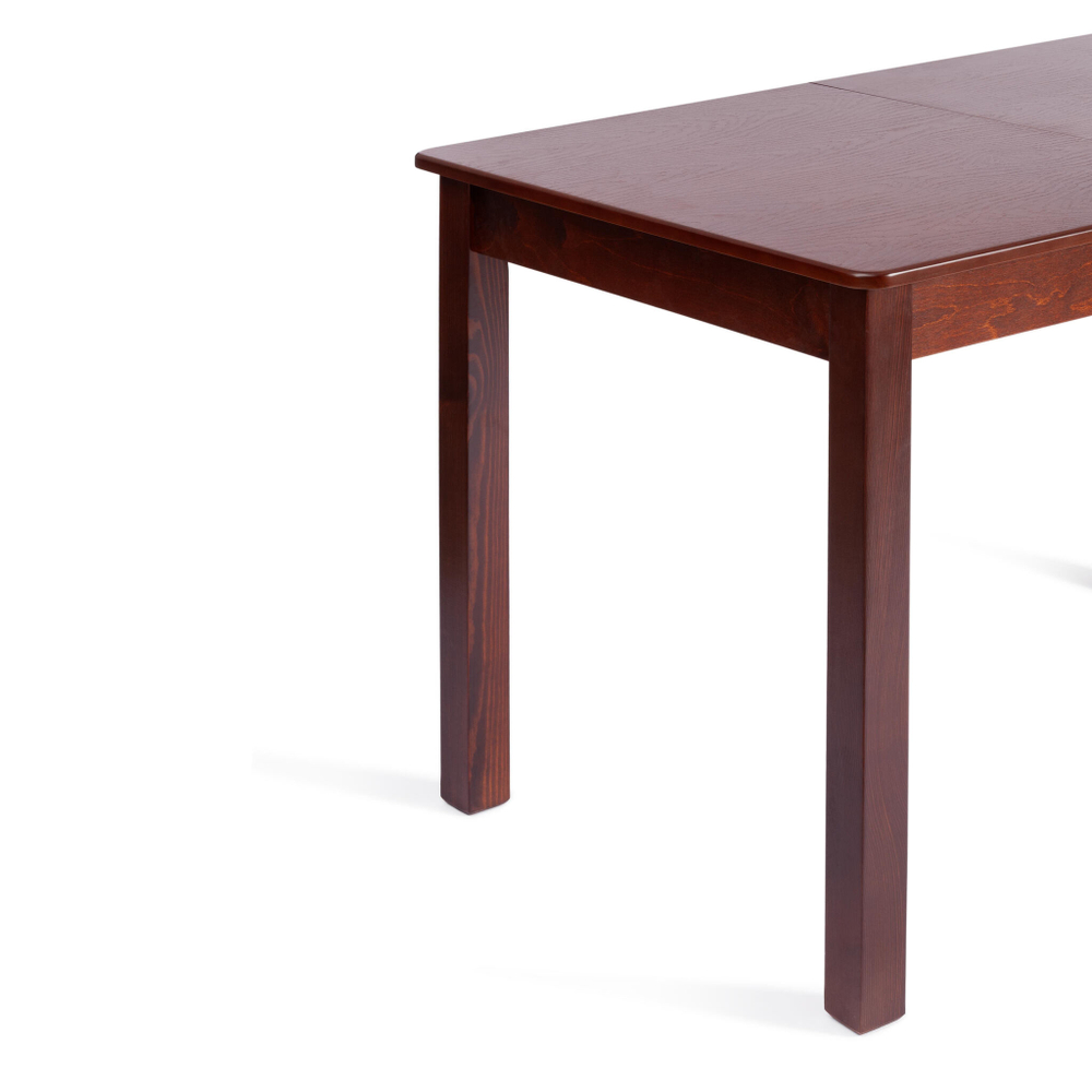 Стол MOSS раздвижной  бук, мдф, 110+30 x 68 x 75 см, Cappuchino