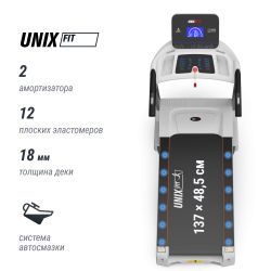 Беговая дорожка UNIX Fit MX-910 AC White