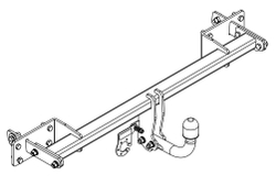 Фаркоп Auto-Hak D 45 для Mercedes A-Class w176 2012-2018, Mercedes B-Class w246 2011-(паспорт и сертификат в комплекте)(без электрики)