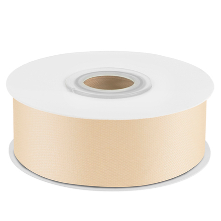 Лента Атлас белое золото