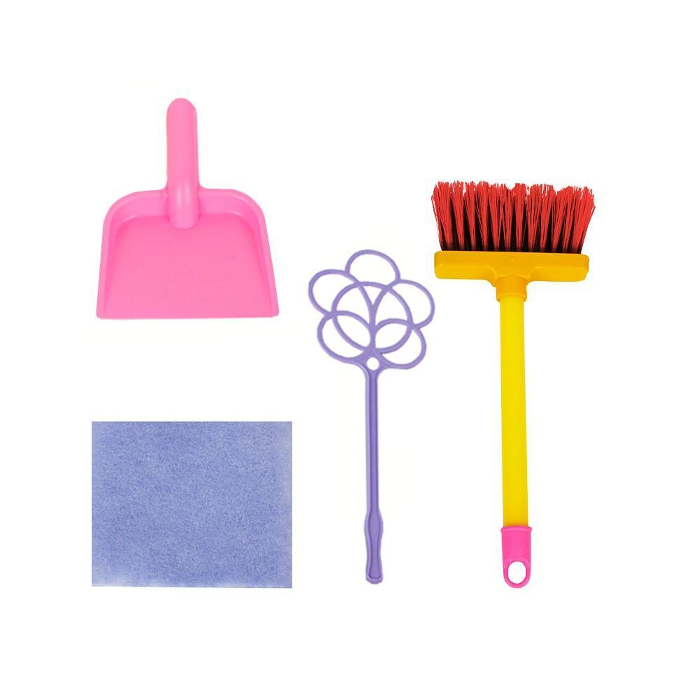 Игровой набор Золушка №1 (Щетка, совок, выбивалка, салфетка) (Совтехстром)