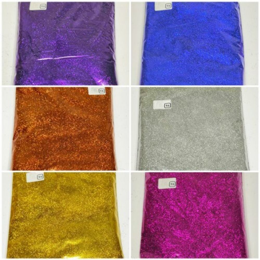 БЛЕСК 352 ЦВЕТНОЙ - ЗОЛОТО 0.4 мм. (средние)