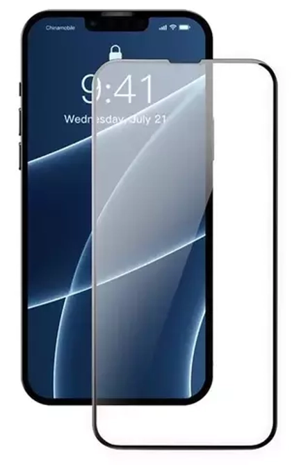 Защитное стекло iPhone 13 mini 5D black Coblue