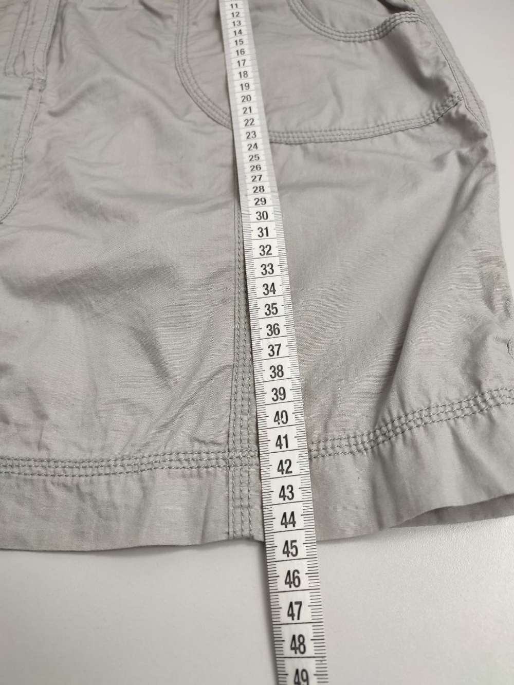 Юбка серая с карманами 42 размер