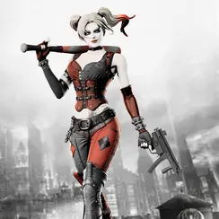 Harley Quinn Arkham City - DC Comics