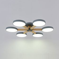 Потолочная Люстра Turna 6 Gray By Imperiumloft