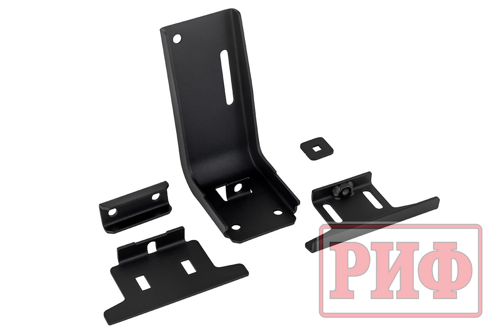 Багажник экспедиционный (платформа) алюминиевый 1350x1690 мм для Jeep Wrangler JL 2018+ (с крепежом) РИФ