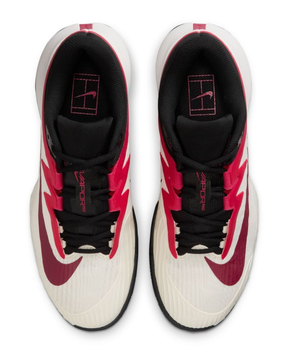 Женские теннисные кроссовки Nike Zoom Vapor Pro 3 Clay - pale ivory/rush pink/sail/team red