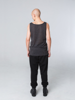 Майка унисекс "Серость". Серый меланж