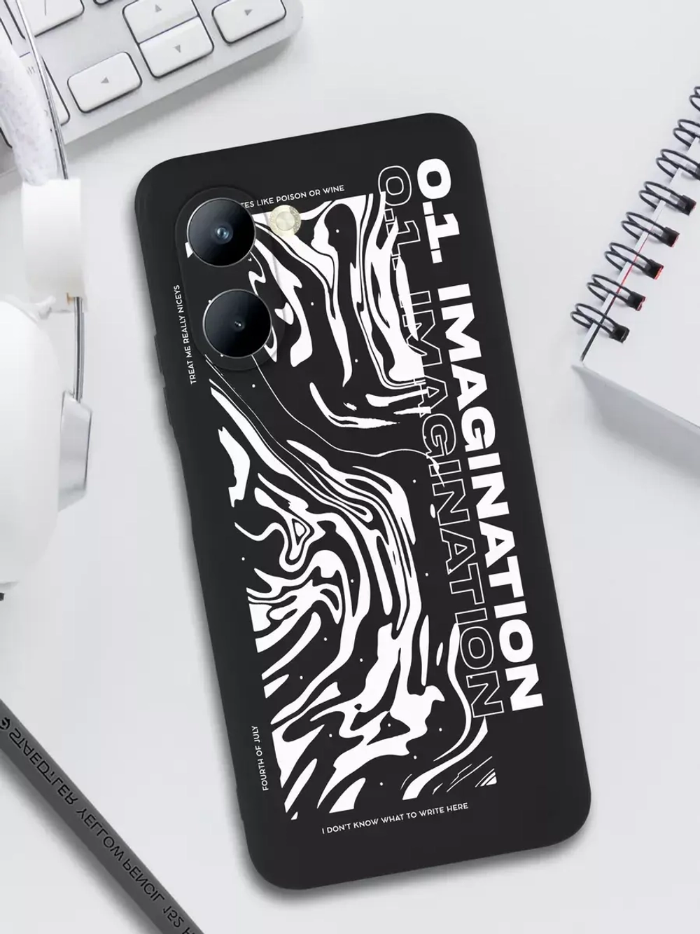 Чехол на Realme С33 с принтом